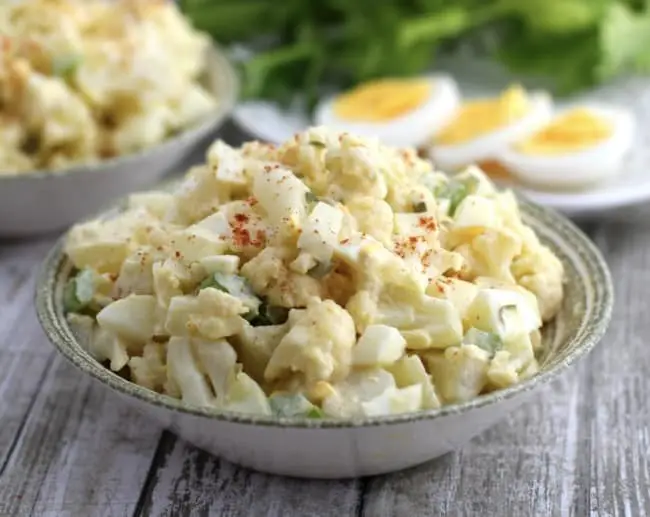 Cauliflower potato salad