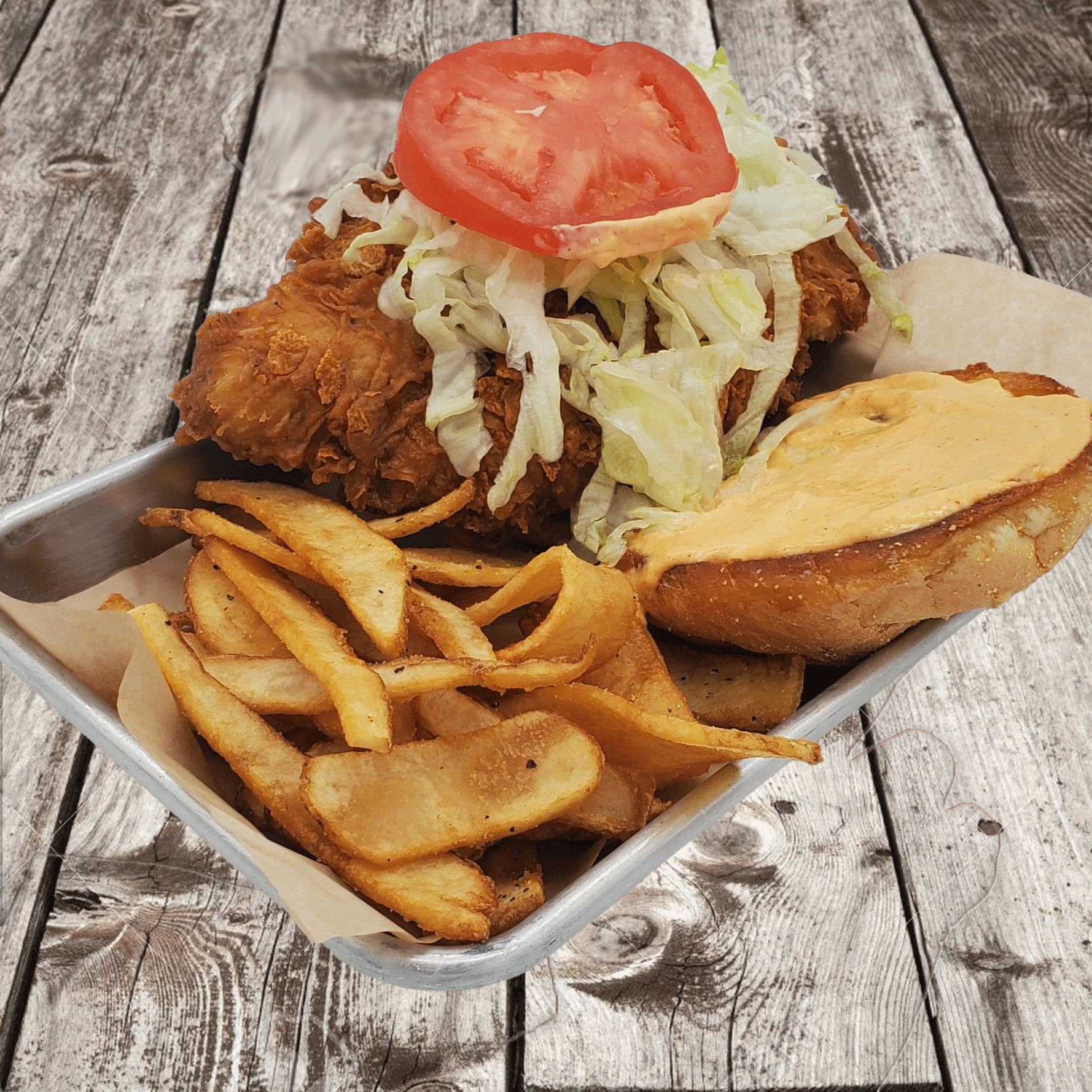 Crunchy Fish Sandwich